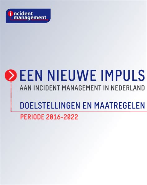 incident management nederland.